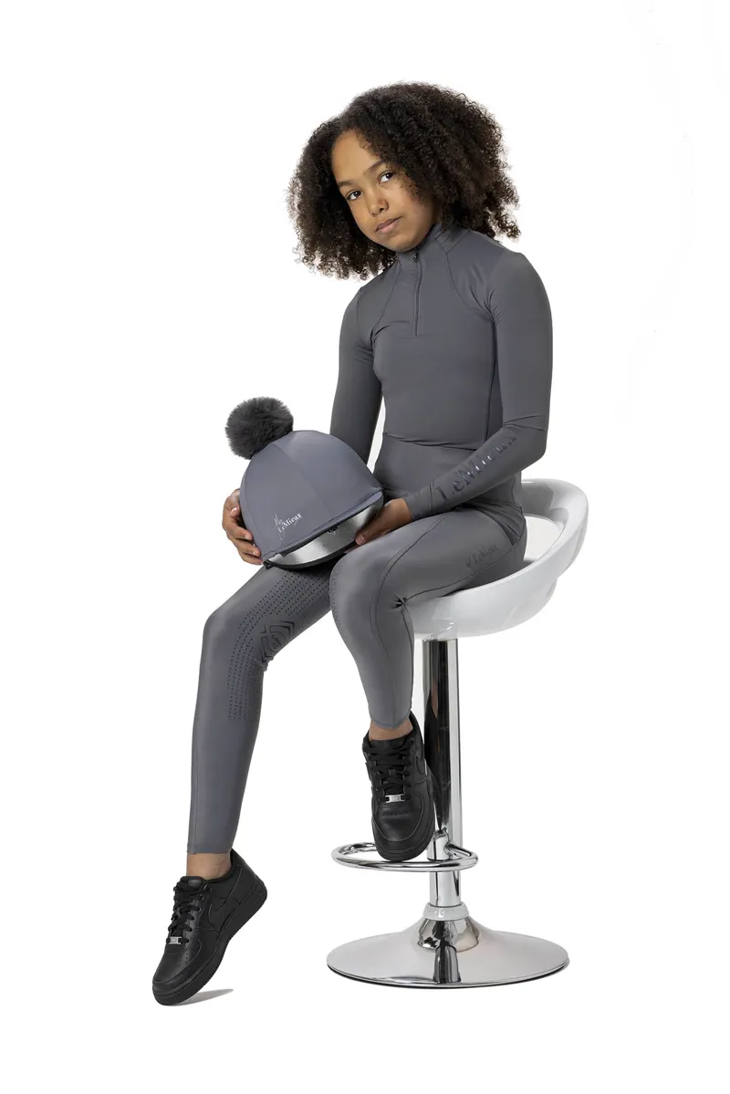 LeMieux Young Rider Base Layer in Slate Grey